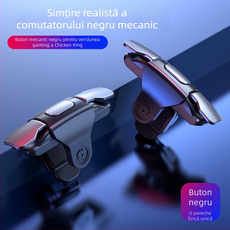 S03 joystick de joc USB wireless pentru telefoane mobile - ABS+metal, suport pentru patru degete