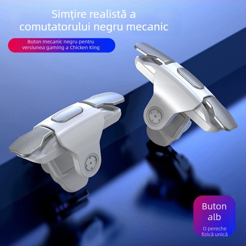 S03 joystick de joc USB wireless pentru telefoane mobile - ABS+metal, suport pentru patru degete