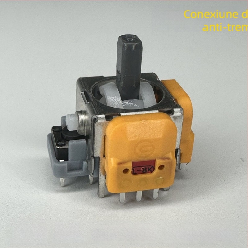 Joystick Hall-effect pentru PS4/PS5/Xbox One/Switch Pro; feedback prin vibrații; design anti-drift; construcție electromagnetică