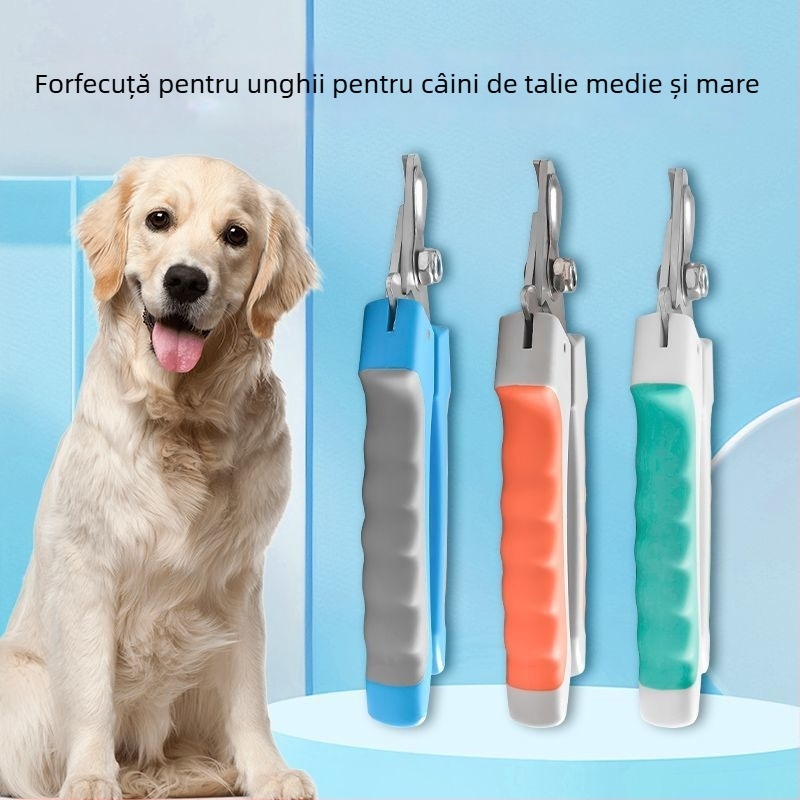 Clește de unghii pentru câini și pisici, pentru rase mici până la mari