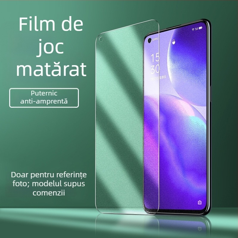 Protecție ecran din sticlă temperată pentru Redmi K40, K30 Pro, K40 Game Version și K30S – mată, antiamprentă, protecție frontală a ecranului