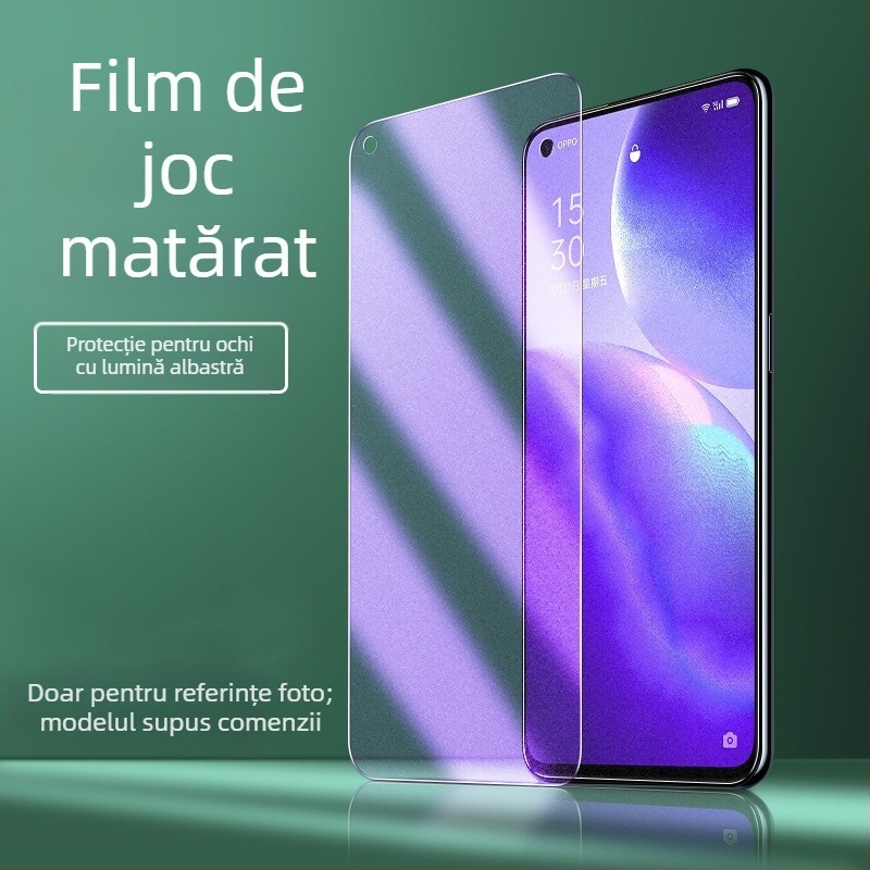 Protecție ecran din sticlă temperată pentru Redmi K40, K30 Pro, K40 Game Version și K30S – mată, antiamprentă, protecție frontală a ecranului