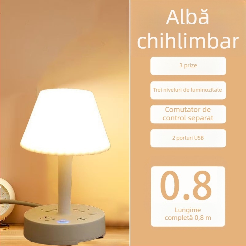 Lampă de masă cu design înfășurat, lumină moale prietenoasă cu ochii, lampă de învățare (5V baterie încorporată, CRI ≥95, abajur metalic, control vocal)