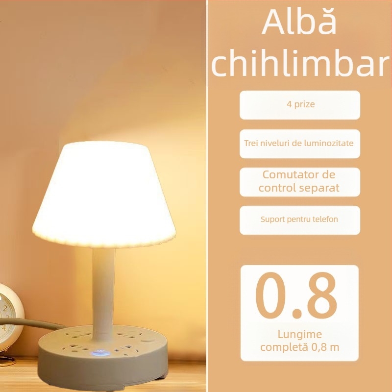 Lampă de masă cu design înfășurat, lumină moale prietenoasă cu ochii, lampă de învățare (5V baterie încorporată, CRI ≥95, abajur metalic, control vocal)