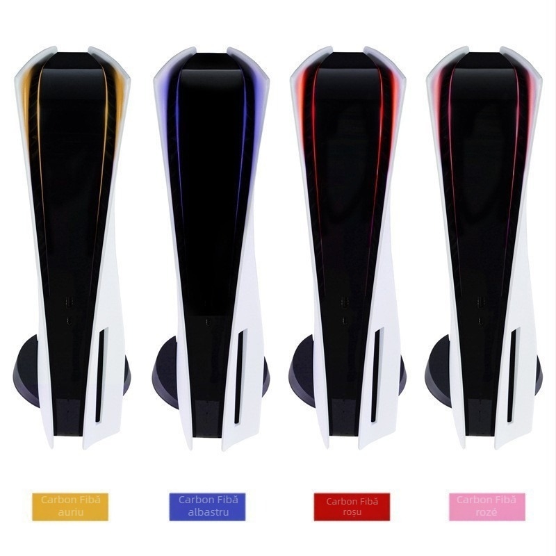 Bandă LED pentru PS5 din folie PVC, grosime 0,2 mm, ușor de aplicat, personalizată conform desenelor