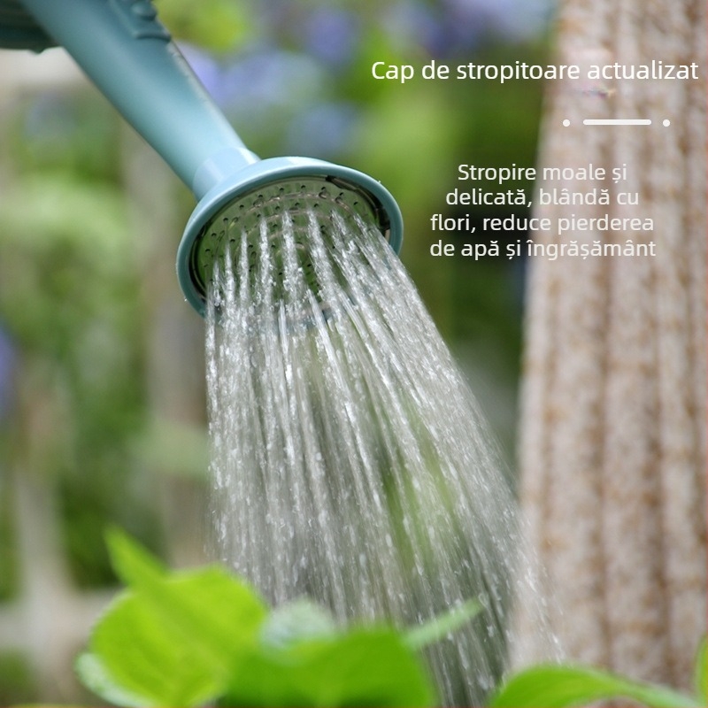 Tip: Sprinkler/Cană de udare • Material: Rășină • Brand: Momo town gardening • Potrivit pentru grădinărit în casă și irigarea plantelor verzi • Etichetă privată disponibilă