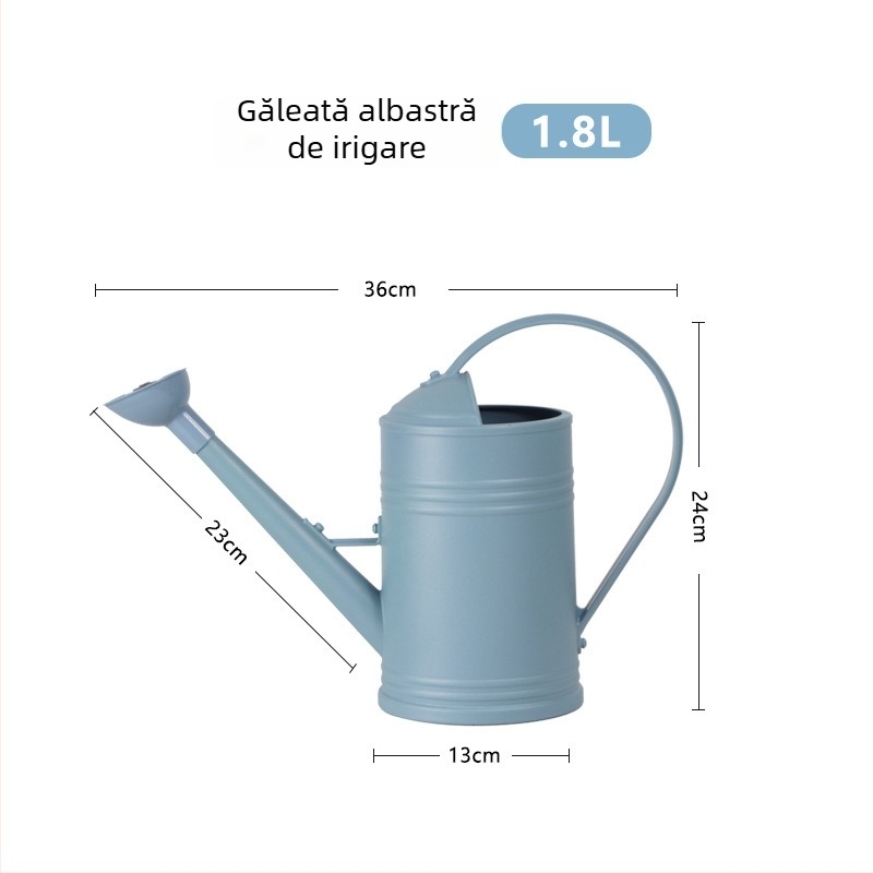 Tip: Sprinkler/Cană de udare • Material: Rășină • Brand: Momo town gardening • Potrivit pentru grădinărit în casă și irigarea plantelor verzi • Etichetă privată disponibilă