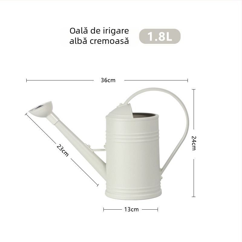 Tip: Sprinkler/Cană de udare • Material: Rășină • Brand: Momo town gardening • Potrivit pentru grădinărit în casă și irigarea plantelor verzi • Etichetă privată disponibilă