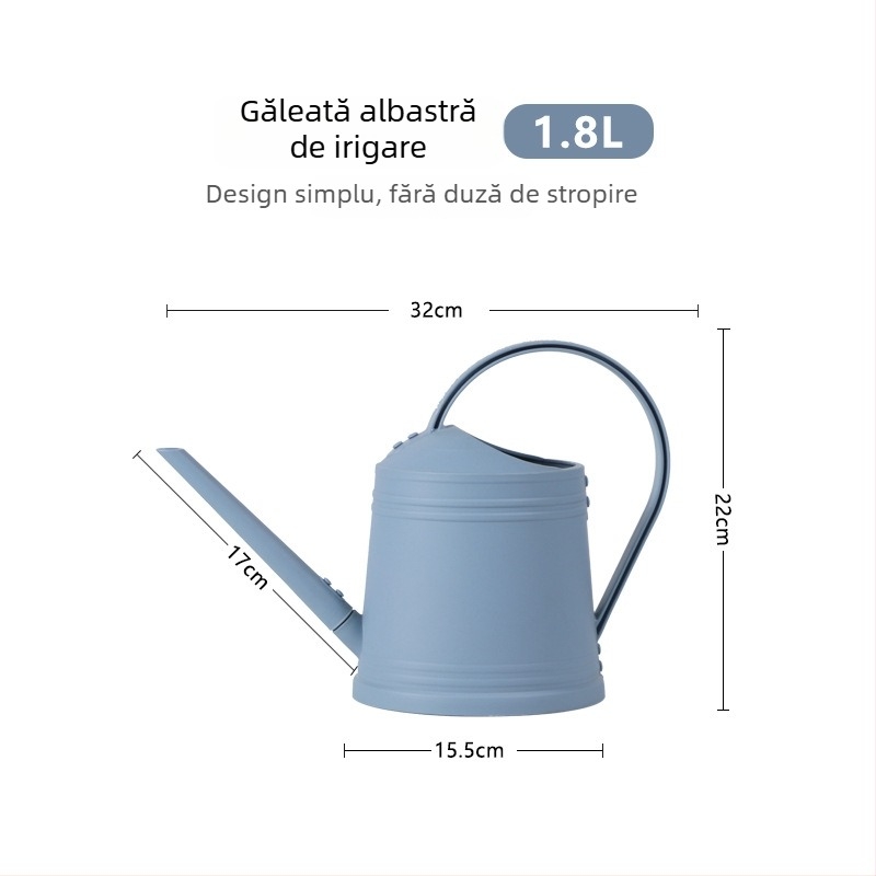 Tip: Sprinkler/Cană de udare • Material: Rășină • Brand: Momo town gardening • Potrivit pentru grădinărit în casă și irigarea plantelor verzi • Etichetă privată disponibilă