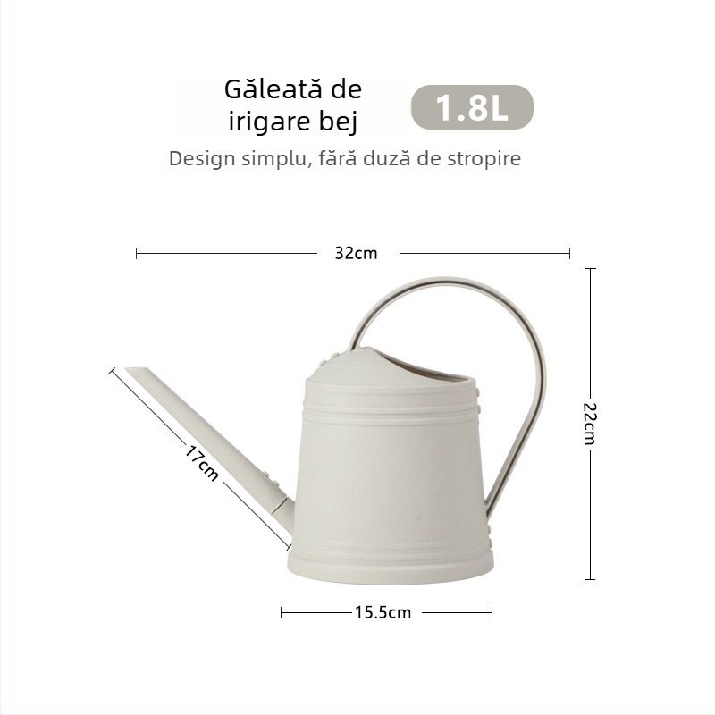 Tip: Sprinkler/Cană de udare • Material: Rășină • Brand: Momo town gardening • Potrivit pentru grădinărit în casă și irigarea plantelor verzi • Etichetă privată disponibilă