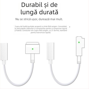 Cablu USB-C către MacBook MagSafe2 magnet de încărcare rapidă, model magsafe2/1, 180 cm, compatibil MacBook Air/Pro