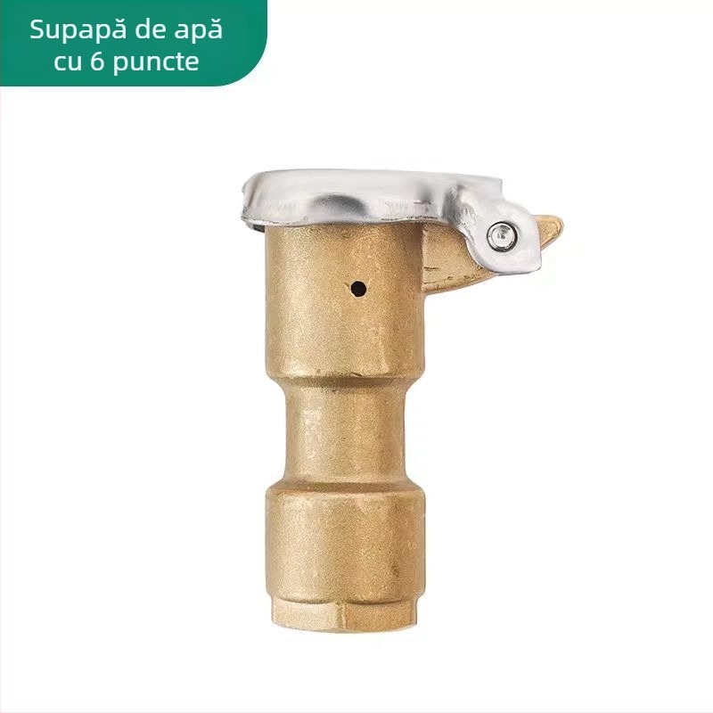 Valvă de irigare prin picurare din cupru – durabilă, rezistentă la coroziune și la presiune înaltă, pentru grădini rezidențiale, agricultură și spații verzi publice