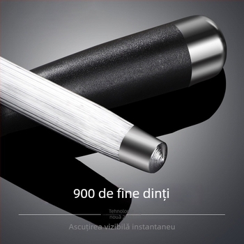 Băț de ascuțit cuțite – oțel cu carbon înalt, utilizare manuală, ascuțitor de bucătărie, lansare vara 2021, posibilitate de personalizare, stil modern minimalist