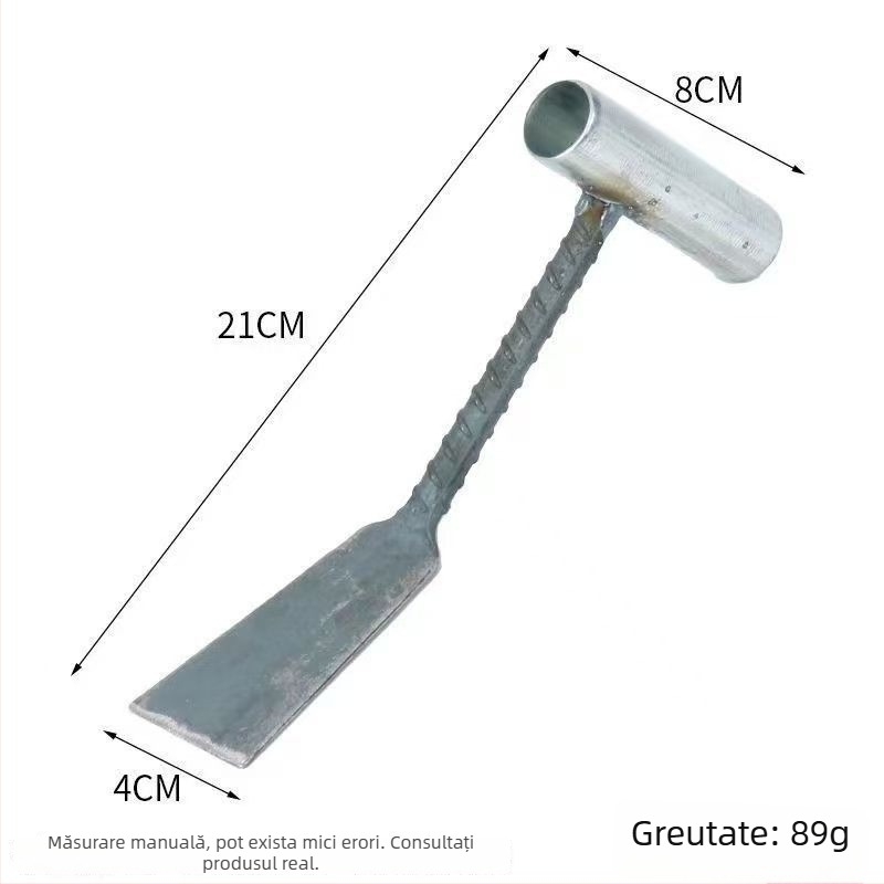 Set de trei unelte de grădină - Făcute manual pentru plantare și îndepărtarea buruienilor