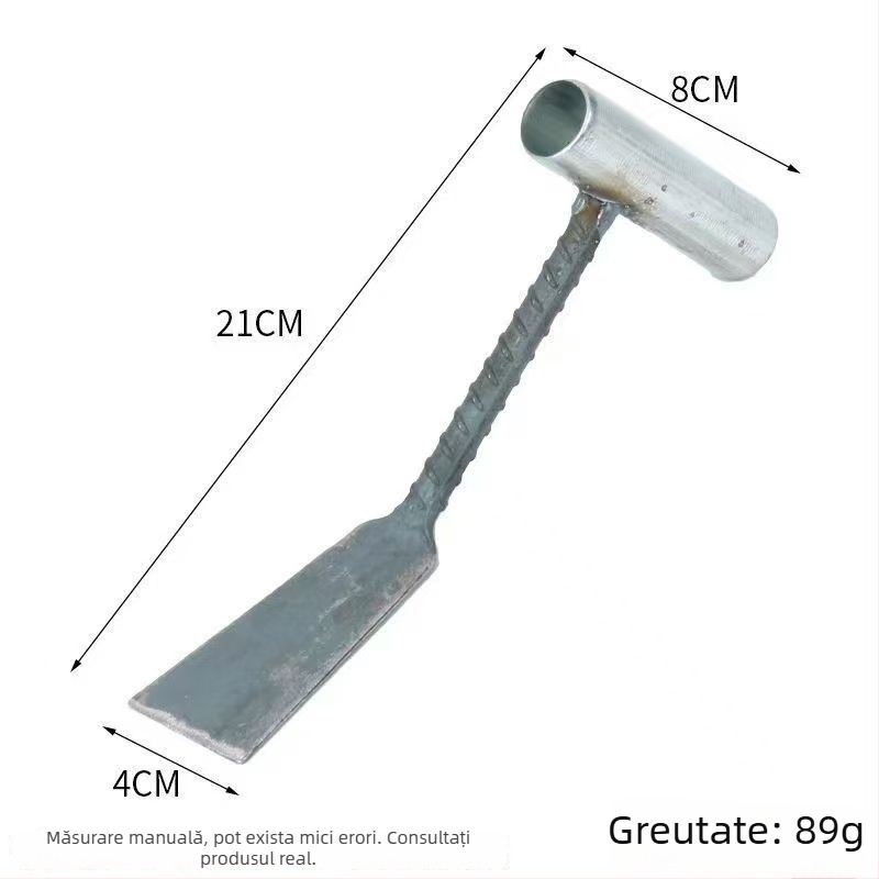 Set de trei unelte de grădină - Făcute manual pentru plantare și îndepărtarea buruienilor