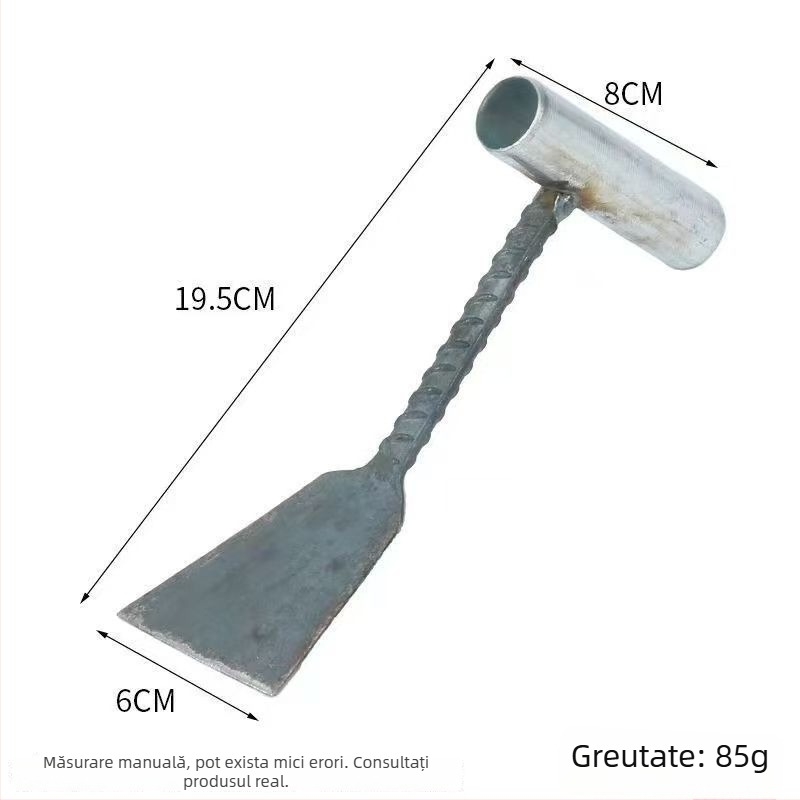 Set de trei unelte de grădină - Făcute manual pentru plantare și îndepărtarea buruienilor