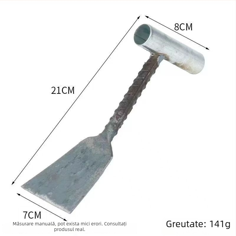 Set de trei unelte de grădină - Făcute manual pentru plantare și îndepărtarea buruienilor