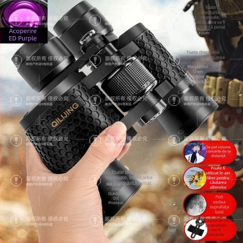 Binoclu cu focalizare automată și viziune pe timp de noapte pentru utilizare profesională în aer liber