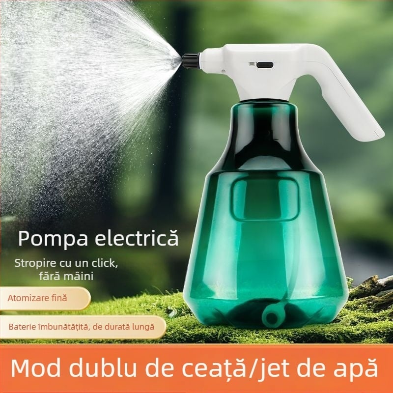 Recipient de udare din plastic, cu dublă funcție, pentru grădinărit casnic