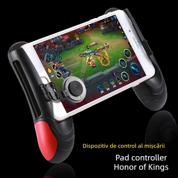 Joystick pentru jocuri mobile, model Big Chicken, interfață cu ecran tactil, fără vibrație, PVC, greutate 50 g