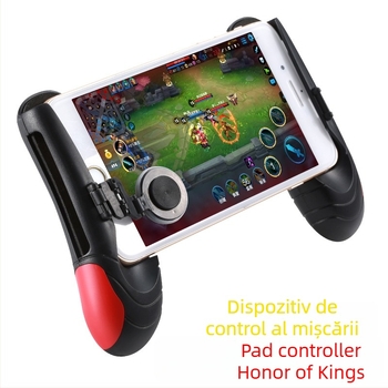 Joystick pentru jocuri mobile, model Big Chicken, interfață cu ecran tactil, fără vibrație, PVC, greutate 50 g