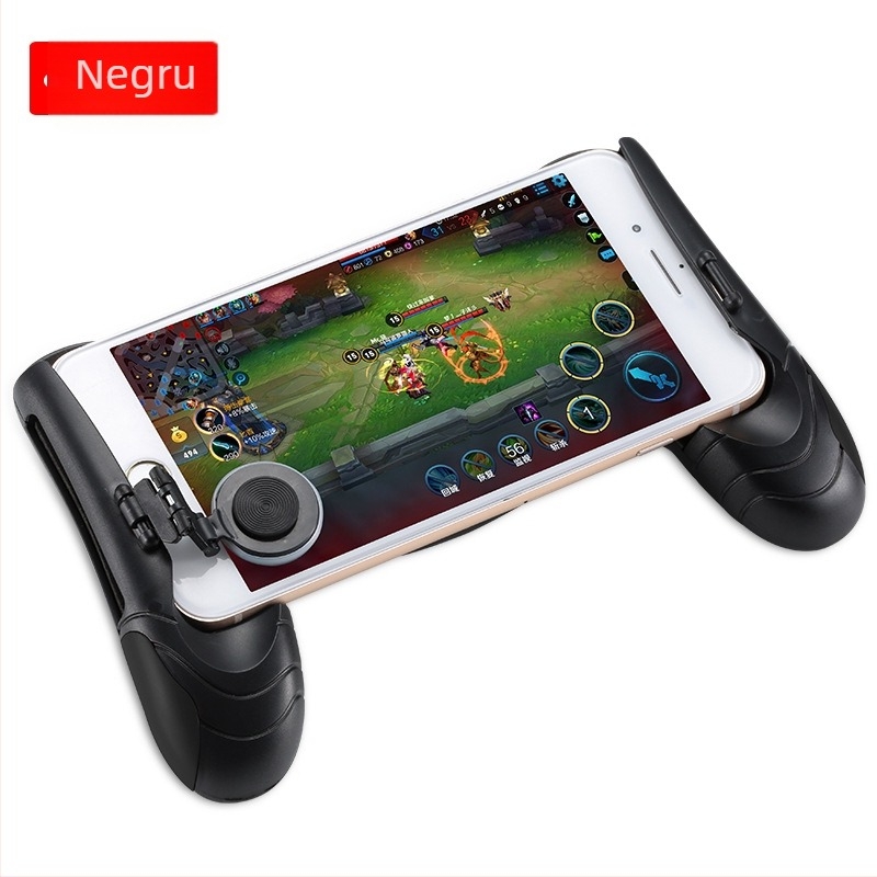 Joystick pentru jocuri mobile, model Big Chicken, interfață cu ecran tactil, fără vibrație, PVC, greutate 50 g