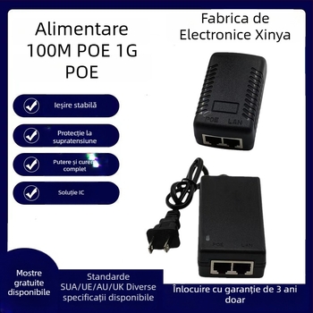 Modul PoE de alimentare pentru camere de supraveghere, 48V, adaptor AP wireless bridge, sursă de alimentare offline, versiunea V05