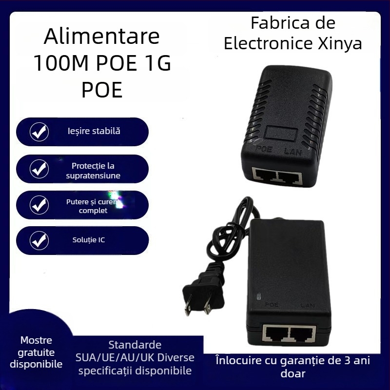 Modul PoE de alimentare pentru camere de supraveghere, 48V, adaptor AP wireless bridge, sursă de alimentare offline, versiunea V05