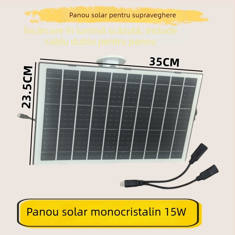 Panou solar pentru supraveghere – Brand Le’an, Model Le-ups, Origine: Dongguan, Tip: Adapter