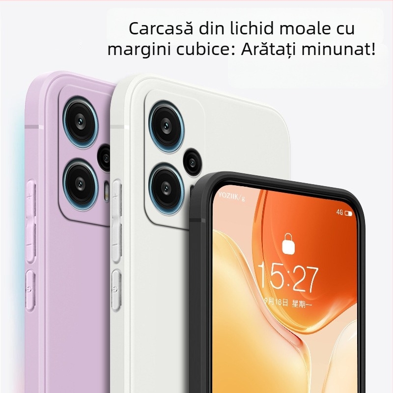 Carcasă pentru telefon Xin Weile pentru Redmi Note 12 Turbo — silicon, stil All-Inclusive, personalizarea nu este suportată