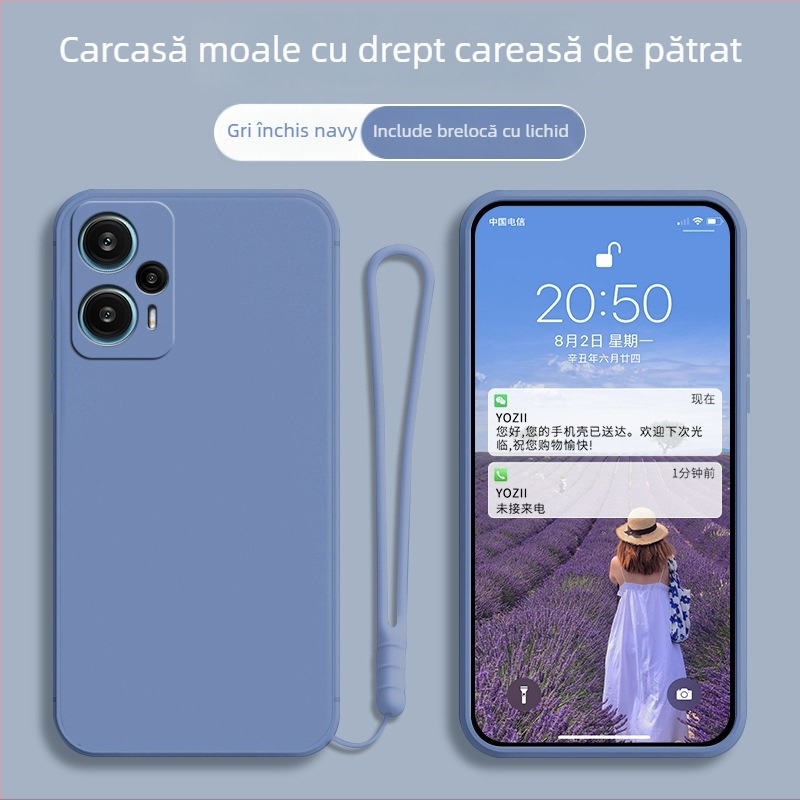 Carcasă pentru telefon Xin Weile pentru Redmi Note 12 Turbo — silicon, stil All-Inclusive, personalizarea nu este suportată