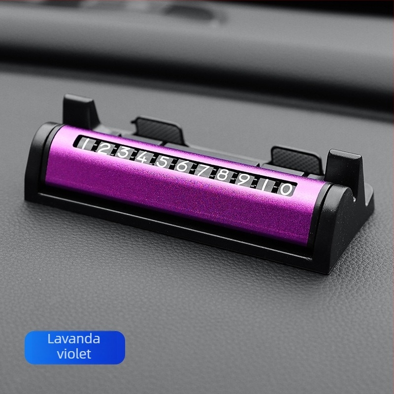 Placă de parcare ascunsă pentru mașină, braț metal + plastic, logo tipărit, marca Yikadi