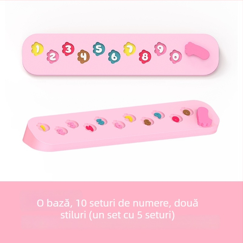 Zonă temporară de parcare pentru mașină cu număr de telefon pentru femei, decor interior auto fără adeziv, semn PVC, model Rainbow Cat Claw Stop Sign