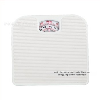 Cântar mecanic cu două scări pentru corp, mecanism cu arc, corp din metal, măsoară greutatea până la 130 kg, Kai Chuan