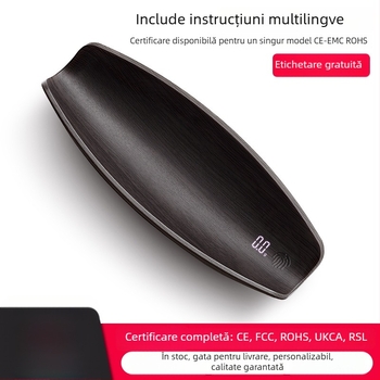 Cântar digital pentru ceai DH-C03, capacitate 500 g, precizie 0,1 g, alimentare USB, ABS+metal