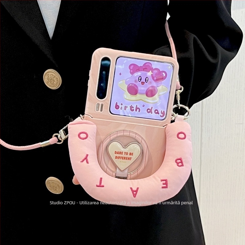 Carcasă Huawei pentru telefon, cu design în stil bracket, suport magnetic și opțiune de personalizare