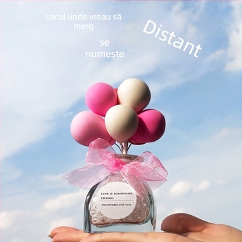 Huijia accesorii moderne pentru interiorul mașinii – suport pentru sticluța de aromaterapie din lut și sticlă; Material: lut + sticlă; Stil: Modern; Brand: Huijia; Funcție: accesorii pentru interiorul mașinii