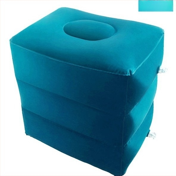 Taburet gonflabil pentru picioare, PVC catifelat, 0,4 mm grosime, reglabil, model ZM403046-0202