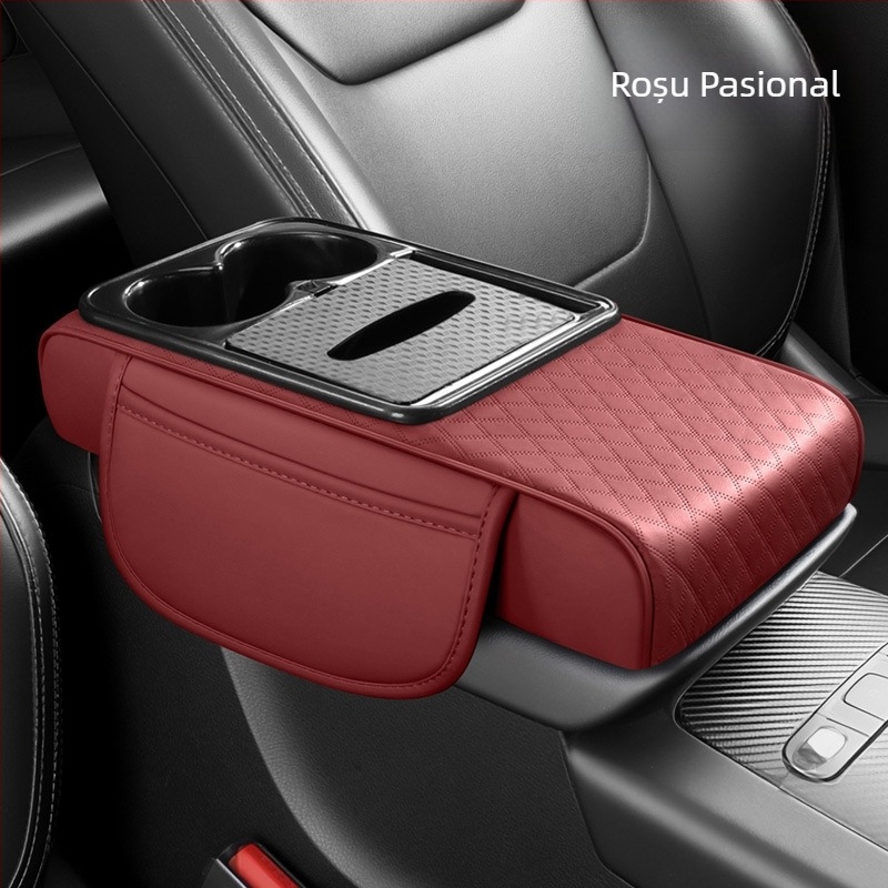 Perne pentru cotiera auto – Piele universală, înălțător, multifuncțional, Pad's