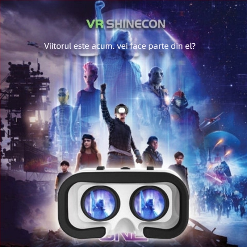 Ochelari VR pentru telefoane mobile – protecție ochi, 3D stereo, vizualizare panoramică, fără ecran încorporat
