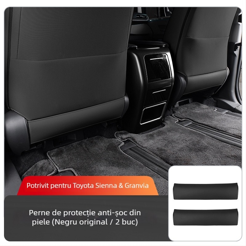 Pernă antișoc pentru scaun Toyota Sienna, protecție pentru spate, ABS + piele, toate sezoanele
