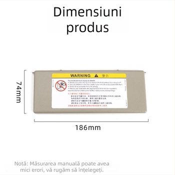 Oukachi oglindă cosmetică pentru capacul de parasol – montare Snap-on, compatibil cu Peugeot 4008/5008/508L/308S și Citroën Tianyi C5