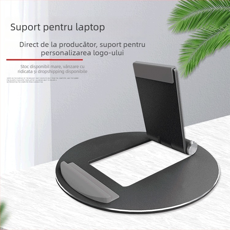 Peng yuhong Suport pliabil pentru telefon și tabletă – suport de birou mini portabil din aliaj, stil universal, suport pentru personalizare