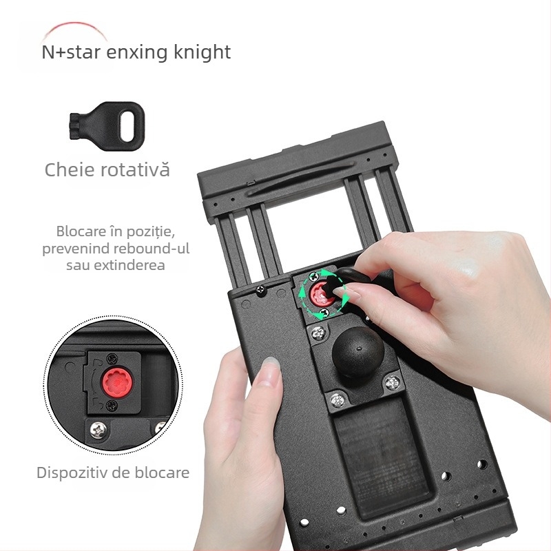 Suport industrial pentru tabletă cu tip de ridicare, protecție tripla pentru autovehicule și utilaje agricole, producție OEM, compatibil cu modelele iPad/iPhone/iPod