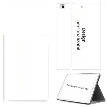 Carcasă DIY de protecție pentru iPad pentru tablete Apple – textură mătase din piele artificială, rezistență la șocuri, suport, disipare a căldurii, modul de somn