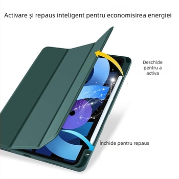 Husă de protecție pentru iPad Air 4/5, în culoare potrivită, slot pentru stylus, husă moale, 10,9 inch