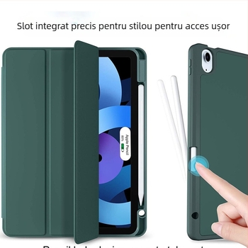 Husă de protecție pentru iPad Air 4/5, în culoare potrivită, slot pentru stylus, husă moale, 10,9 inch