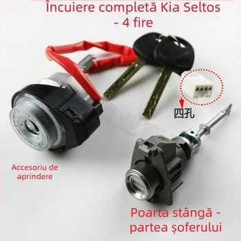 Kia Sportage set complet de încuriere pentru mașină cu sistem pe 4 fire, blocare de aprindere, încuietoare pentru ușa șoferului și control central — Smart Run