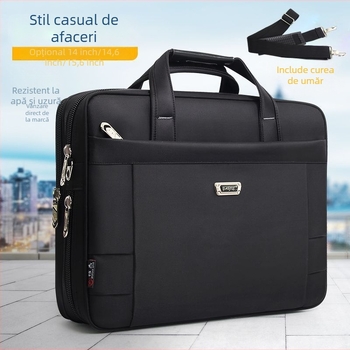 Geantă de afaceri (material PU, căptușeală din Oxford, Stil: femeie matură și distinsă, Pentru călătorii de afaceri, Categorie: geantă de afaceri)