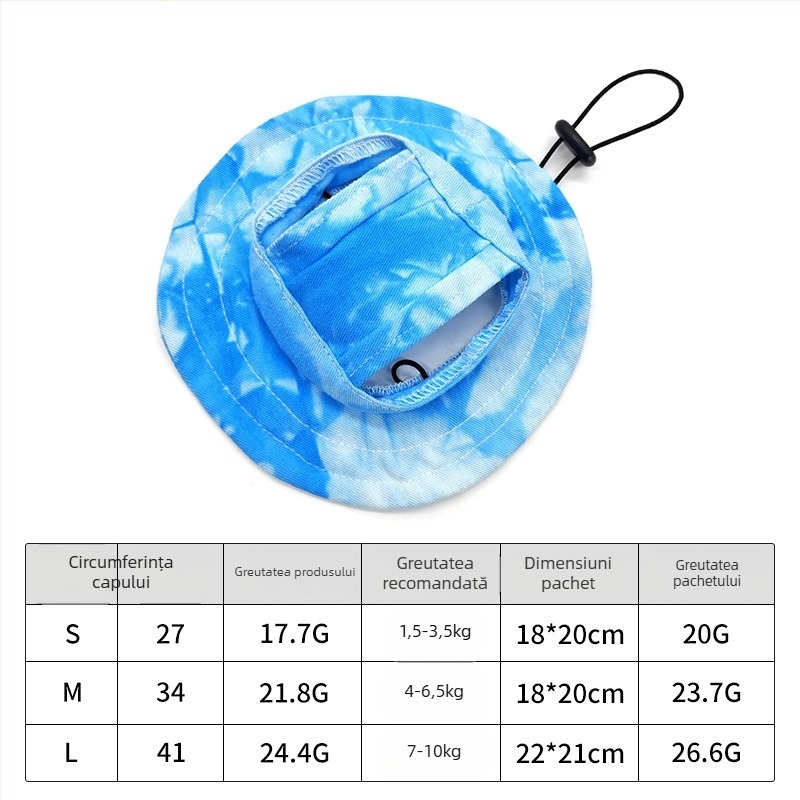 Pălărie de pescar pentru animale de companie – poliester, stil de relaxare, utilizare generală